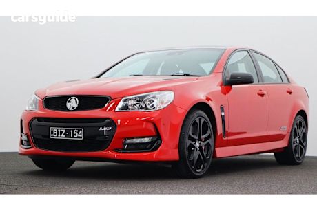 Red 2017 Holden Commodore Sedan SS V REDLINE R