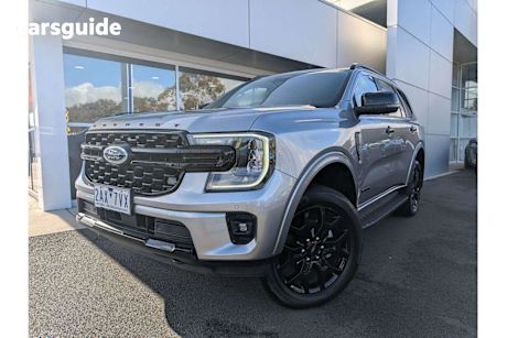Silver 2024 Ford Everest Wagon SPORT R