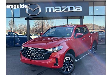 Red 2024 Mazda BT-50 Dual Cab Pick-up GT (4X4)