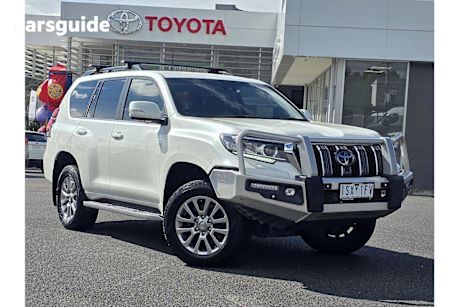White 2020 Toyota Landcruiser Prado Wagon VX