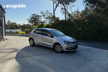 Silver 2016 Volkswagen Polo Hatchback 81 TSI Comfortline