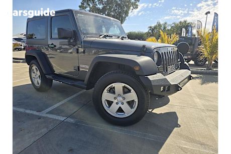 Black 2018 Jeep Wrangler Softtop Sport (4X4)