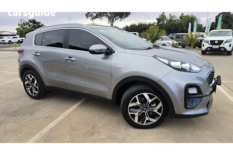 Grey 2021 Kia Sportage Wagon SX (awd)