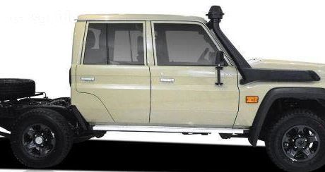 Beige 2025 Toyota Landcruiser 70 Series Double Cab Chassis LC79 GXL + Diff Locks