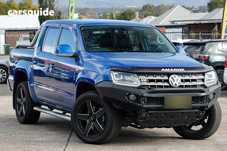 Blue 2017 Volkswagen Amarok Dual Cab Utility V6 TDI 550 Ultimate