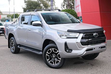 Silver 2022 Toyota Hilux Double Cab Pick Up SR5 (4X4)