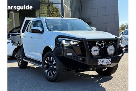 White 2025 Mazda BT-50 Dual Cab Chassis Xtr (4X4)