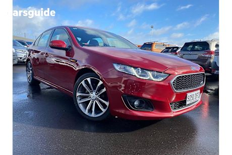 Red 2015 Ford Falcon Sedan XR6