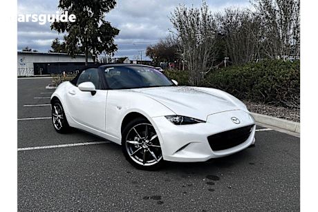 White 2020 Mazda MX-5 Convertible Roadster GT