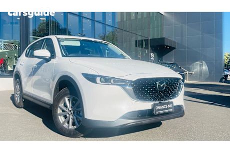 White 2024 Mazda CX-5 Wagon G25 Maxx Sport (Awd)