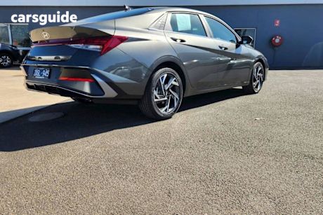 Grey 2024 Hyundai I30 Sedan Elite