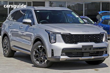 Silver 2025 Kia Sorento SUV SPORT 4X4
