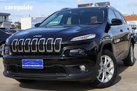 Black 2018 Jeep Cherokee Wagon Longitude (4X4)