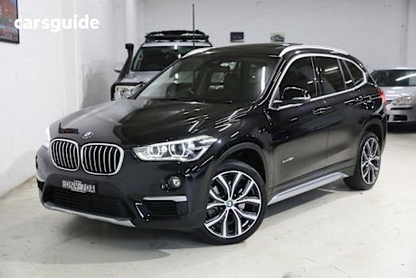 Black 2017 BMW X1 Wagon Xdrive 25I