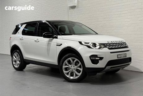 White 2017 Land Rover Discovery Sport Wagon TD4 150 HSE 5 Seat