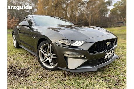 Grey 2018 Ford Mustang Coupe Fastback GT 5.0 V8
