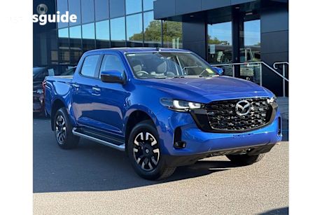 Blue 2025 Mazda BT-50 Dual Cab Pick-up XTR (4X4)
