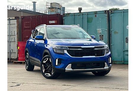 Blue 2025 Kia Seltos Wagon GT-LINE 4X4