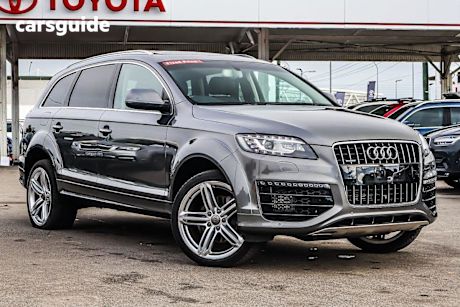 Grey 2015 Audi Q7 Wagon 3.0 TDI Quattro S-Line LE