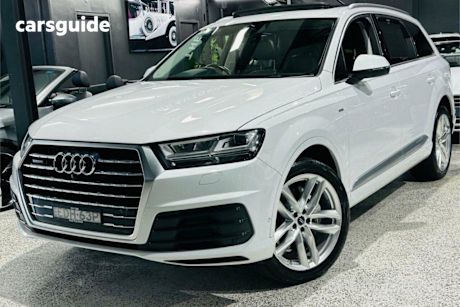 Black 2018 Audi Q7 Wagon 3.0 TDI Quattro