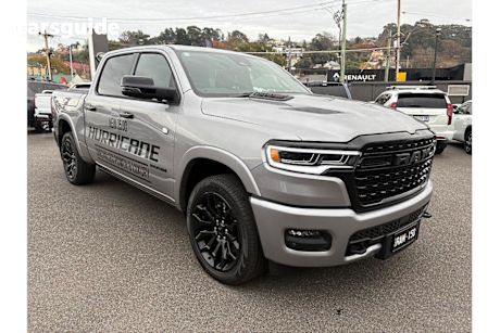 Silver 2025 Ram 1500 Ute Tray LIMITED HURRICANE HO RAMBOX 4X4