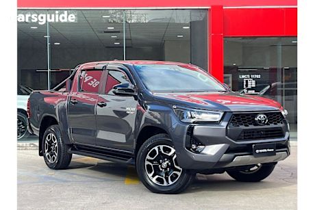 Silver 2024 Toyota Hilux Double Cab Pick Up SR5 48V (4X4)