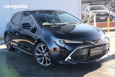 Black 2021 Toyota Corolla Hatchback ZR