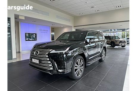 Black 2024 Lexus LX600 Wagon Sports Luxury