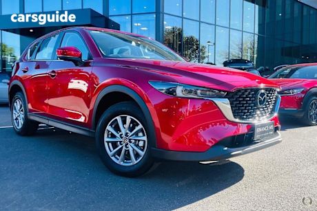 Red 2024 Mazda CX-5 Wagon G25 Maxx Sport (Awd)