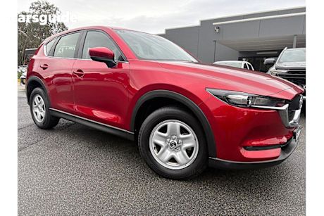 Red 2017 Mazda CX-5 SUV MAXX F
