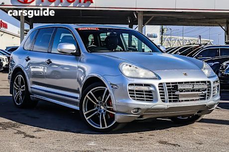 Silver 2009 Porsche Cayenne Wagon GTS