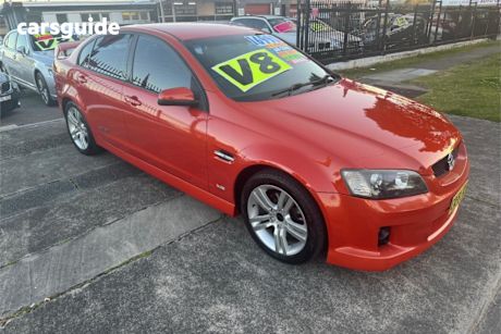 Orange 2006 Holden Commodore Sedan SS-V