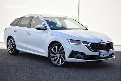 White 2022 Skoda Octavia SUV 110TSI STYLE F