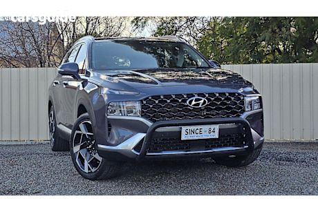 Blue 2023 Hyundai Santa FE SUV ELITE 4X4