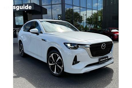 White 2025 Mazda CX-60 Wagon P50E Azami Phev