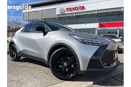 Silver 2025 Toyota C-HR Wagon GR-Sport Hybrid