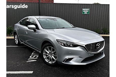 Silver 2018 Mazda 6 Sedan Touring
