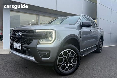 Silver 2024 Ford Ranger Double Cab Pick Up Wildtrak 2.0 (4X4)