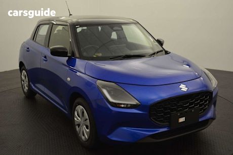 Blue 2025 Suzuki Swift Hatchback Hybrid