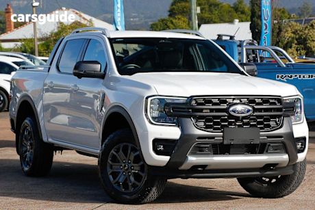 White 2022 Ford Ranger Double Cab Pick Up Wildtrak 2.0 (4X4)