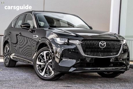 Black 2025 Mazda CX-60 Wagon P50E Azami Phev