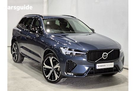 Blue 2022 Volvo XC60 SUV ULTIMATE B6 DARK 4WD