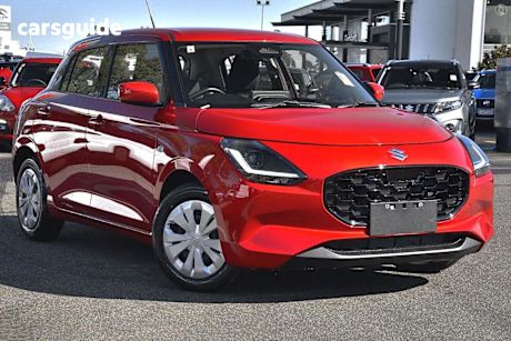 Red 2024 Suzuki Swift Hatch HYBRID F