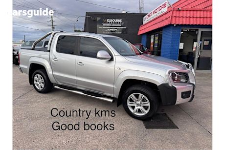Silver 2014 Volkswagen Amarok Dual Cab Utility Tdi420 Highline (4X4)