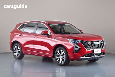 Red 2023 GWM Haval Jolion Wagon LUX Hybrid