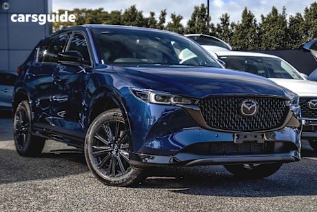 Blue 2025 Mazda CX-5 Wagon G35 Gt Sp Turbo (Awd)