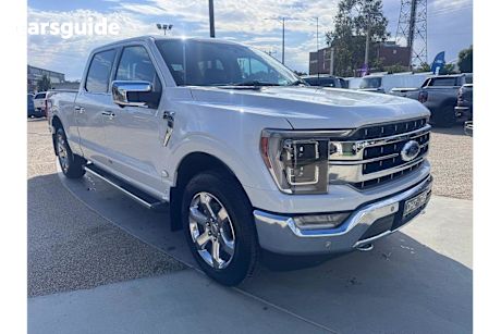 White 2023 Ford F150 Double Cab Pick Up Lariat LWB (4WD)