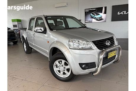 Silver 2014 Great Wall V200 Dual Cab Utility (4X2)