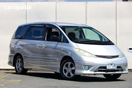 Silver 2005 Toyota Tarago Wagon GLX