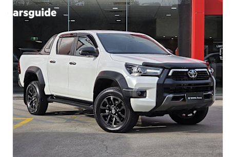 White 2024 Toyota Hilux Double Cab Pick Up Rogue 48V (4X4)
